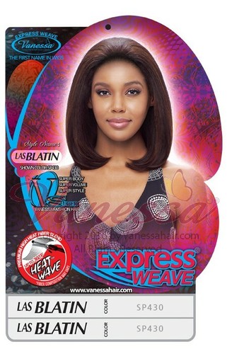 LAS BLATIN - VANESSA SYNTHETIC EXPRESS WEAVE HALF WIG MEDIUM STRAIGHT BOB - 第 16/59 張圖片