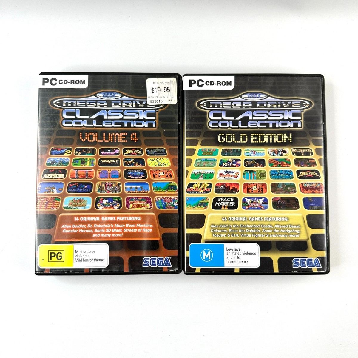 Gold Edition Sega Genesis Collection Pc Sega Mega Drive Classic