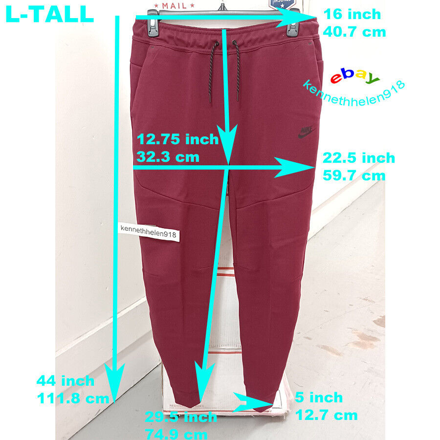 NIKE TECH FLEECE JOGGER PANTS CU4495-638 BEETROOT MENS SIZE NIKE TECH FLEECE JOGGER PANTS CU4495-638 BEETROOT MENS SIZE