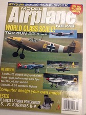 Model Airplane News Magazine Top Gun 2001 T-Craft August 2001 041517nonrh
