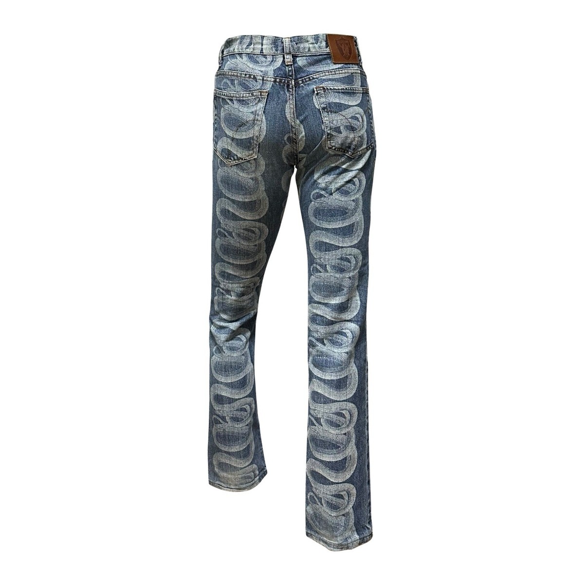 パンツ Snake Print Nylon Open Hem Pants Snake Print Nylon Open Hem Pants - メルカリ