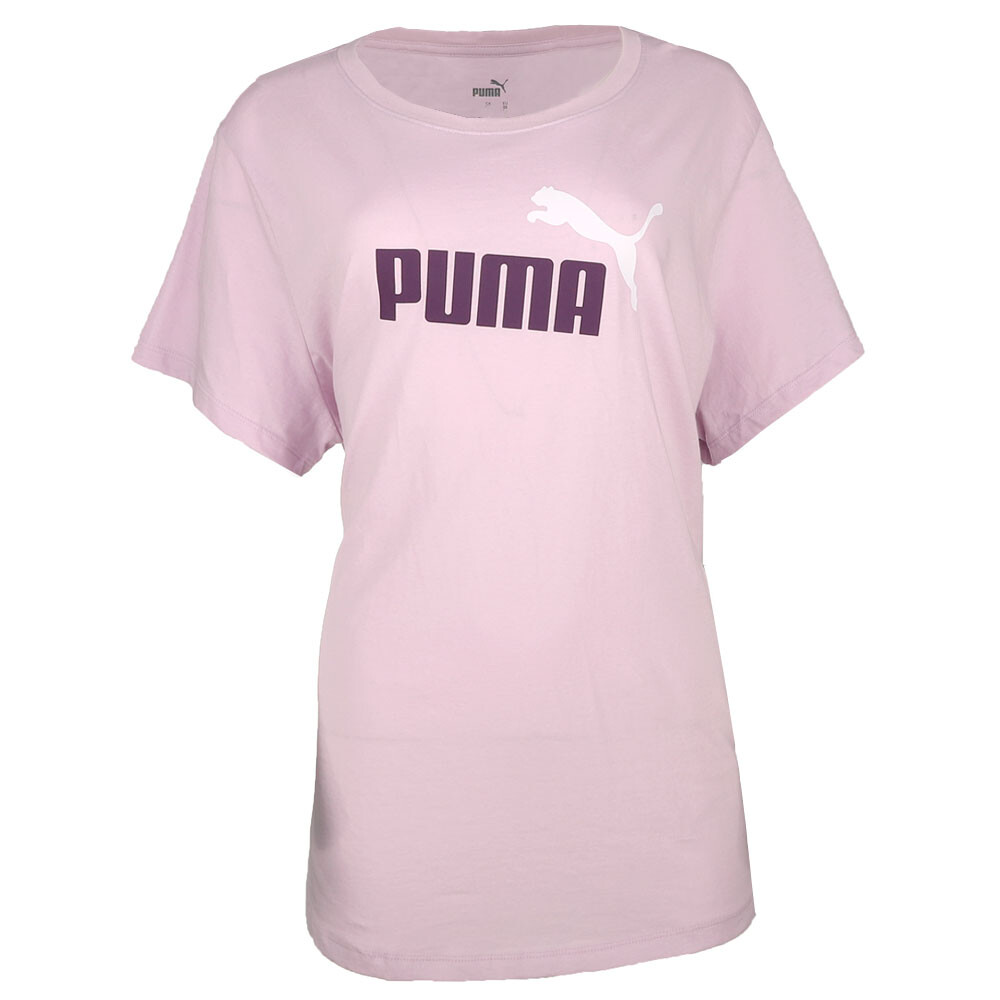 Футболка Puma Essentials с круглым вырезом и коротким рукавом, женские повседневные топы размера 2X, 67880