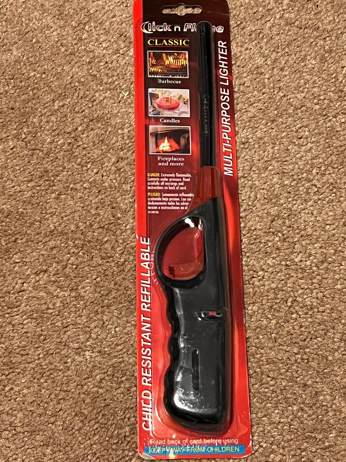 Click N Flame or Handi Flame Lighter  FAST SHIPPING &nbsp;(Ships from U.S.A.) &nbsp; &nbsp; &nbsp; &nbsp;