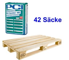 PCI Zemtec 180 42 x 25 kg Fließestrich-Fertigmörtel Zementestrich Industrieböden