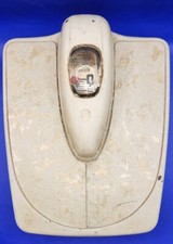 Detecto Bathroom Floor Scale Painted in Cream- Movie -Vintage Mid Century -WORKS