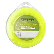 Filo da 4,5 mm quadro-bobina da 20 mt per decespugliatore a ruote-trimmer