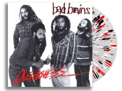 x/500 Bad Brains Quickness Clear White Red Black Splatter LP / Brand New Mint