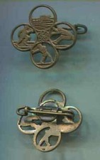 Orden DSB Jugendsportabzeichen bronze Miniatur 19mm  (sw327) 