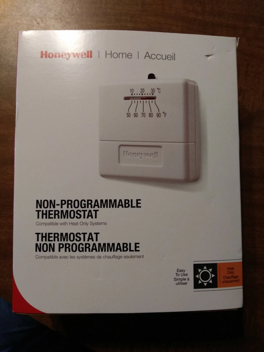 Honeywell CT30A1005 Heat Only Non-Programmable Thermostat, White | eBay