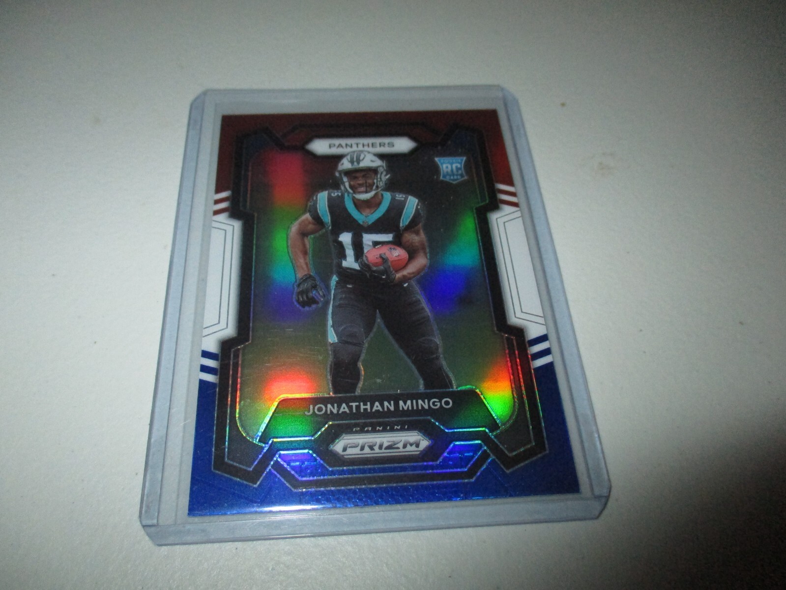 Jonathan Mingo 2023 Panini Prizm Red White Blue RC #312