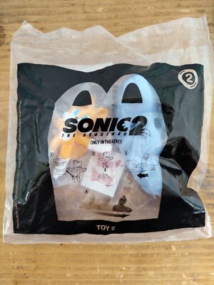 2022 McDonald's Happy Meal Toys Sonic 2, Toy #2 Miles ''Tails'' Prower