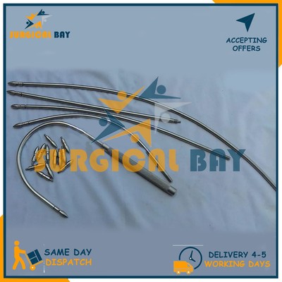 Vascular Set Fistula Tunneler Set of 17 PCS Surgical Instruments