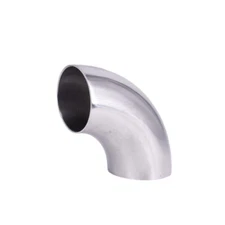 12.7-52mm OD Butt Weld Elbow 90 Degree 304/316L Stainless Sanitary Pipe Fitting