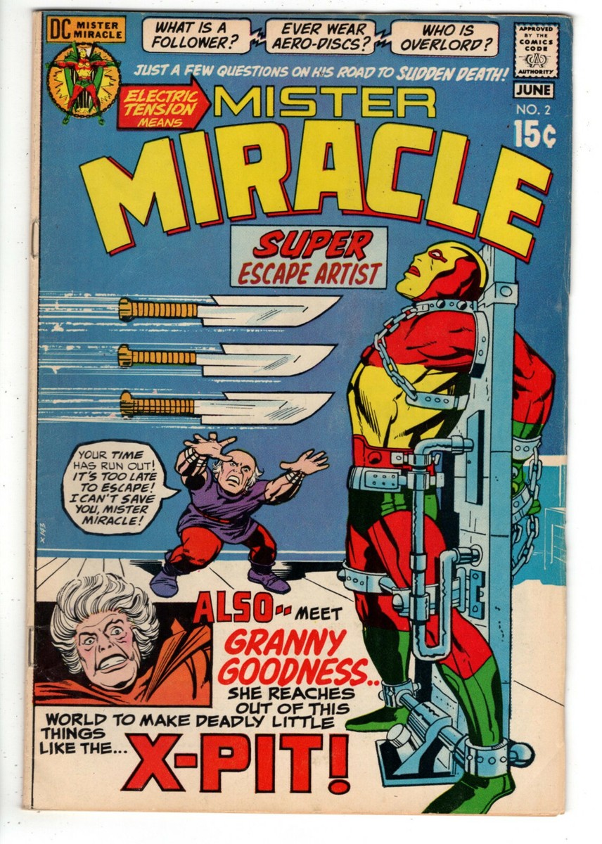 MISTER MIRACLE #2 (1971) - GRADE 6.0 - 1ST APPEARANCE GRANNY