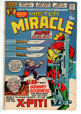 MISTER MIRACLE #2 (1971) - GRADE 6.0 - 1ST APPEARANCE GRANNY