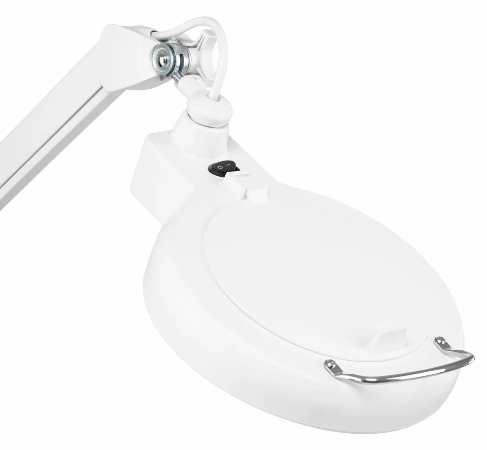 LED Lupenleuchte Lupenlampe Arbeitsleuchte Tischlampe 125mm 5 Dioptrien Linse - Bild 3 von 4
