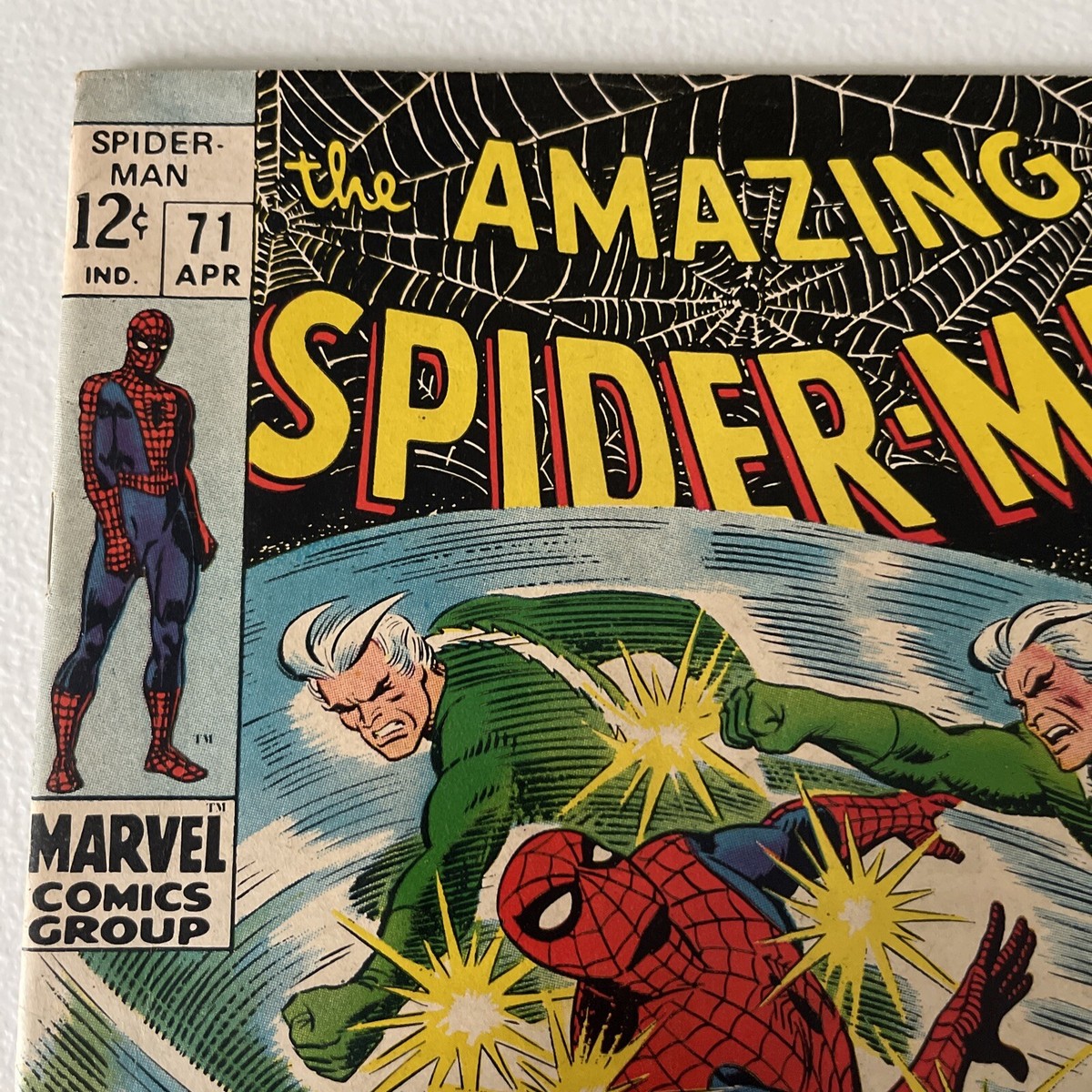 アメージングスパイダーマン #71 クイックシルバー❗️アメコミリーフ アメージングスパイダーマン #71 クイックシルバー❗️アメコミ
