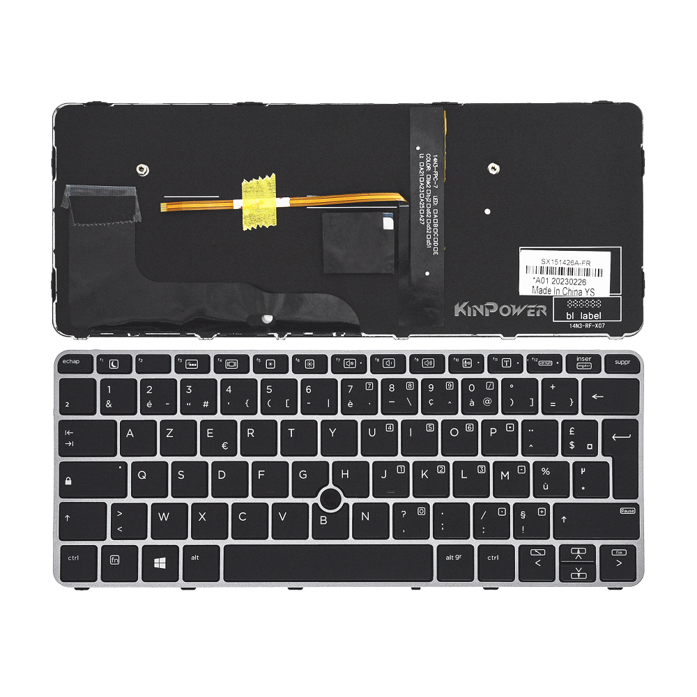 R&eacute;paration Pc Clavier Azerty Fran&ccedil;ais Pour Toshiba Satellite C850 C855 C870 C875 Clavier Azerty Toshiba Satellite