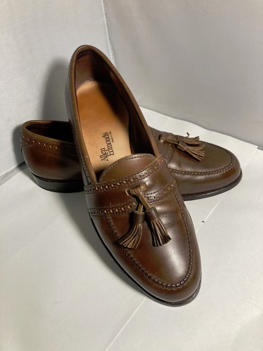 Harvard Tassel Leather Loafers Brown 