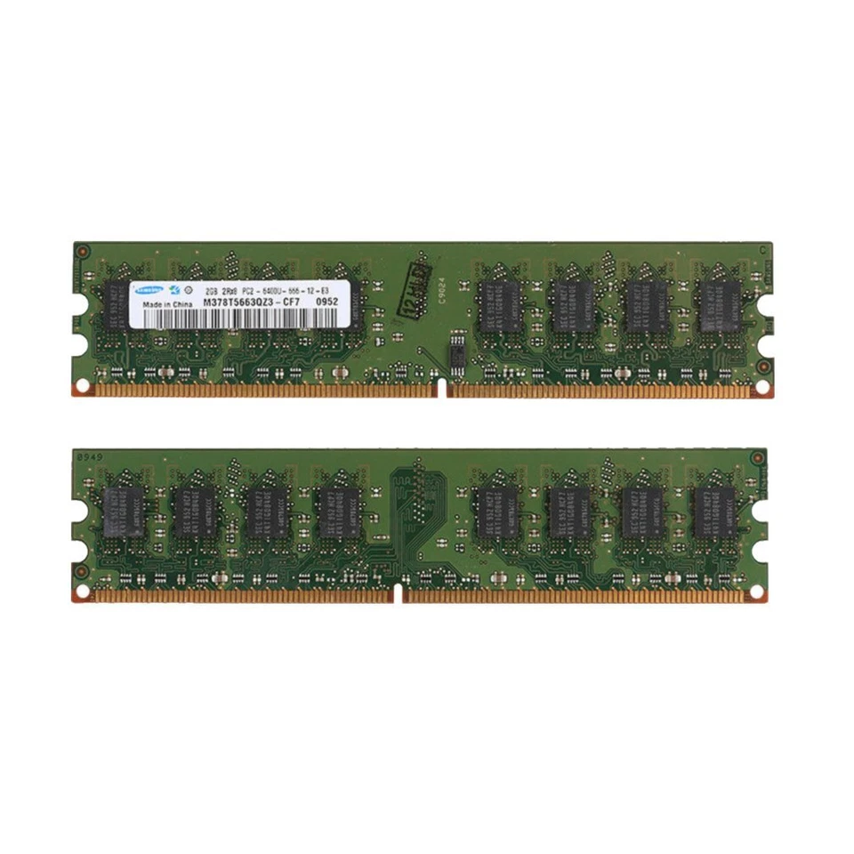 16GB 8GB 4GB 2GB DDR2 533 667 800MHz PC2 Desktop RAM Memory New For Samsung LOT - Image 4 of 4