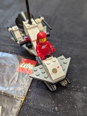Vintage Space Lego Small Space Shuttle Craft #6842 - Complete 