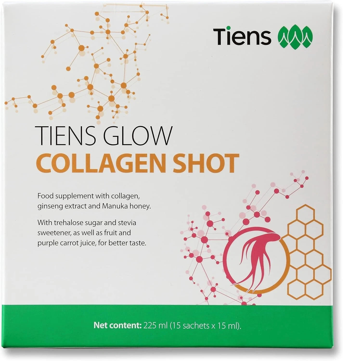 Authentic TIENS collagen product photograph