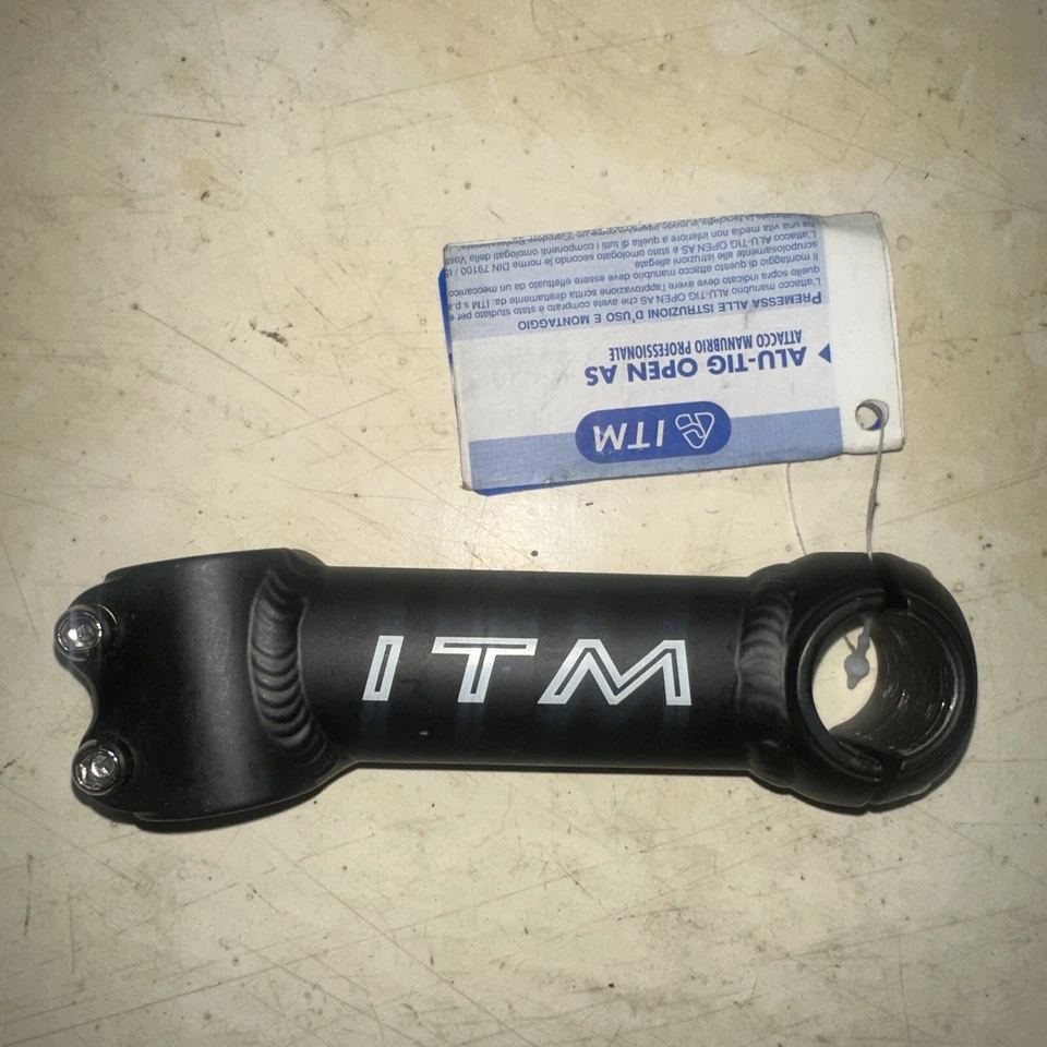 Шток велосипеда ITM Open AS 120 мм +/-7 градусов 1 дюйм или 1 1/8 дюйма 25,4 мм черный - Изображение 2 из 4