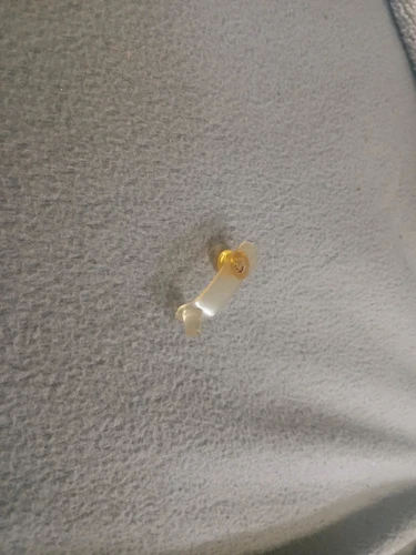 1988 TMNT BLIMP CLEAR FASTENER Accessory FOR GLIDER  Ninja Turtles