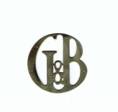 G&B Gilbert & Barker Gas Pump Logo Plate Shell Texaco Standard Gulf etc - Picture 4 of 6