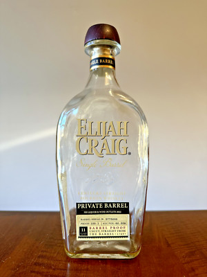 PRIVATE BARREL PROOF! Elijah Craig 11 Heaven Hill Kentucky Bourbon Whiskey Rye