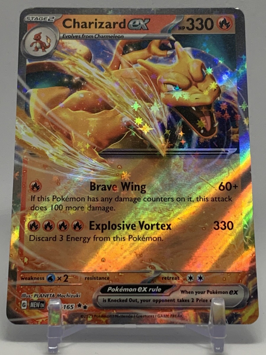 Charizard ex - 006/165 151 Double Rare Pokemon - (NM-) | eBay