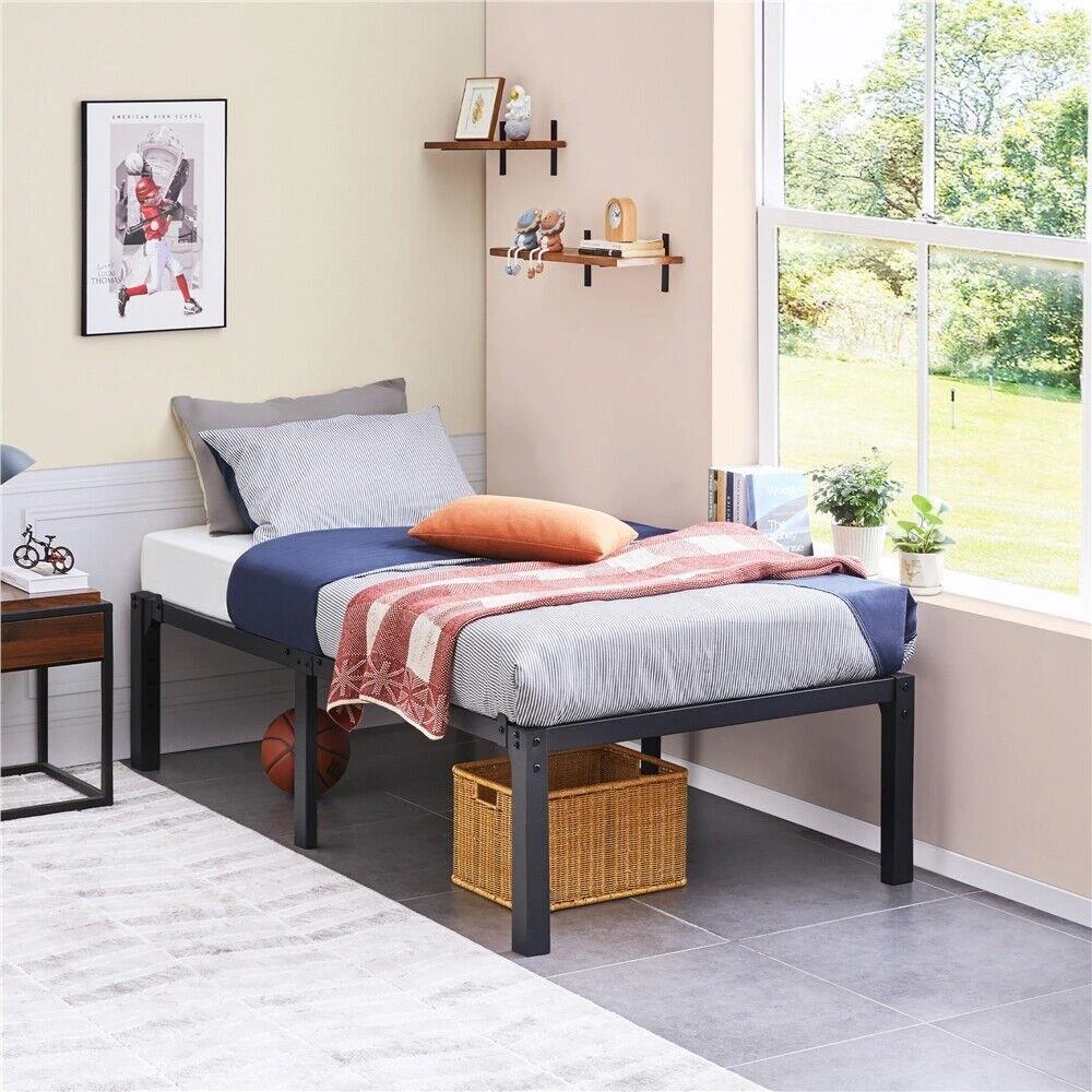 Twin mattress no on sale box spring