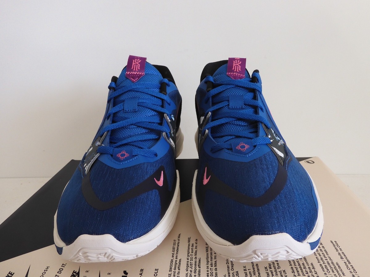 NIKE KYRIE LOW 5 DARK MARINA BLUE-PINKSICLE-BLACK SZ 13 [DJ6012