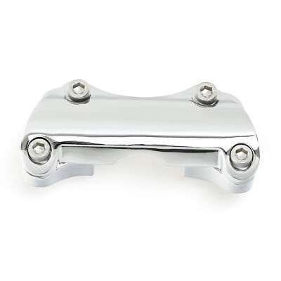 1'' Handlebar Risers Top Clamp Fit For Harley Touring Road King 88-2023 Aluminum