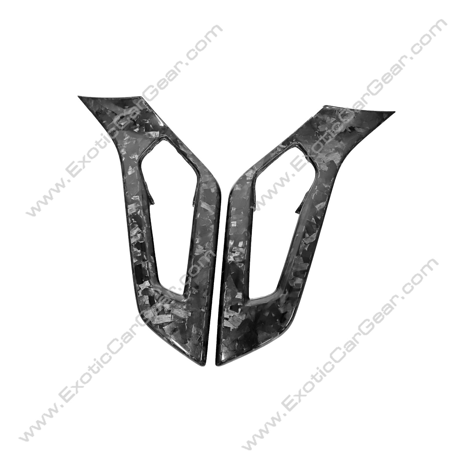 Lamborghini Aventador LP700 Carbon Fiber Inner Door Pull Trim