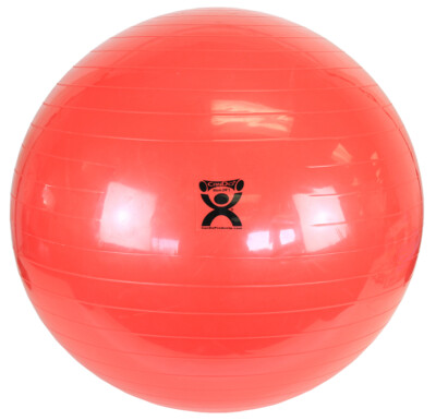  CanDo Inflatable Exercise Ball - Red - 38'' (95 cm)