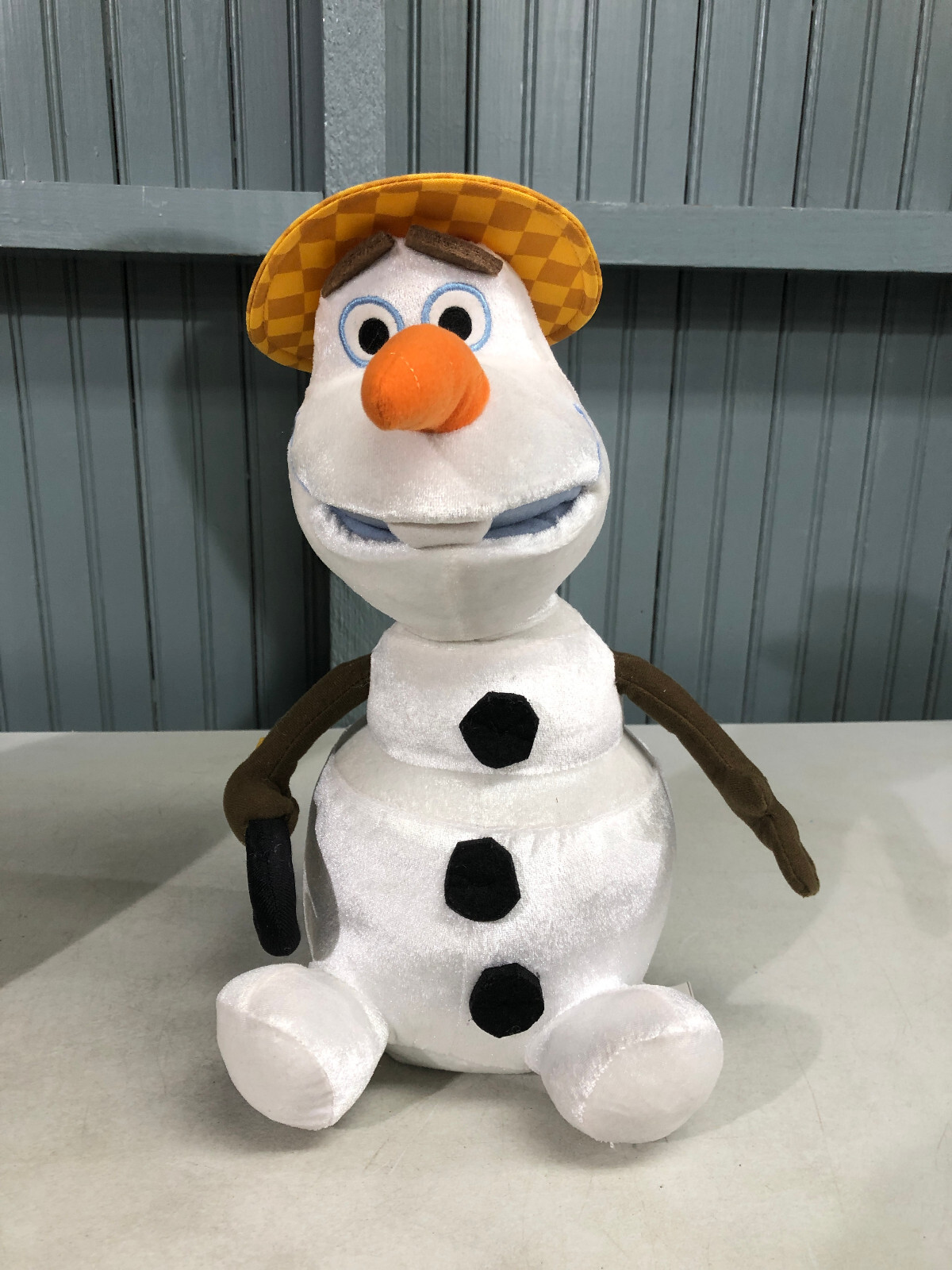 talking olaf plush