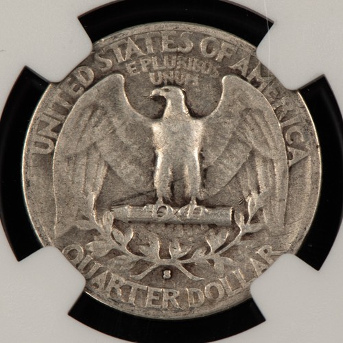 1943-S 25c Silver Washington Quarter - FS-101 DDO Variety - NGC F 15 - SKU-Z4165 - Picture 17 of 20