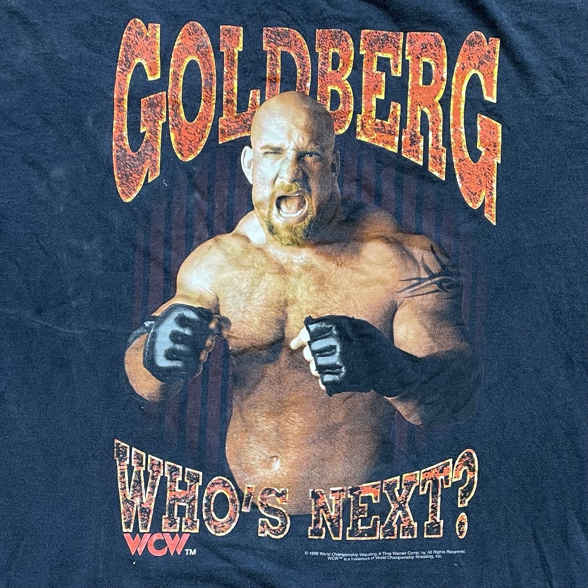 Vintage 1998 Goldberg -Who's Next? -World Championship