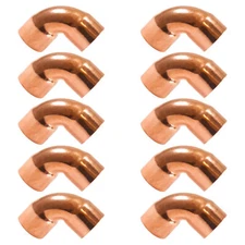 Appli Parts AP-C012B10 1/2 90 Degree Elbow Short Turn Copper pipe fittings CxC S
