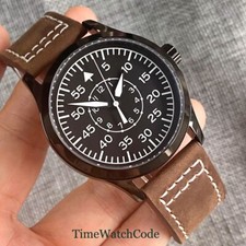 Pilot Automatic Mens Watch for Men Sapphire Glass NH35 Miyota 8215 Movt 42mm