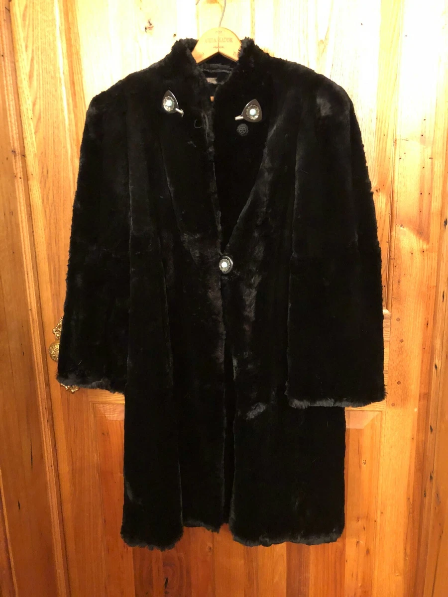 Vintage seal fur clearance coat