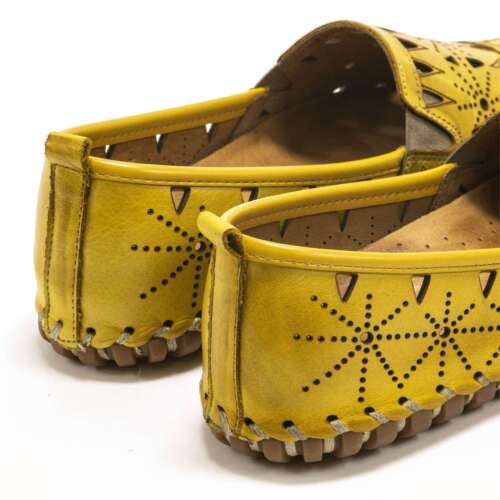 New Spring Step Fusaro Slip-On Women’s Leather Flats - Picture 12 of 44