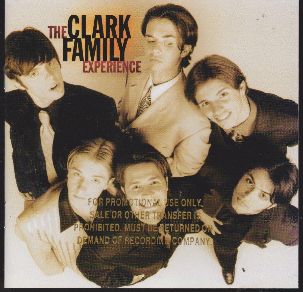 THE CLARK FAMILY EXPERIENCE CD: 