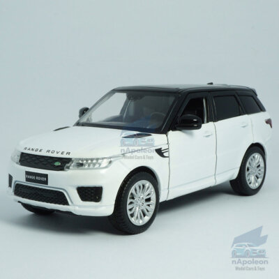1:32 Land Rover Range Rover Sport Model Car Diecast Toy Vehicle Kids Gift White