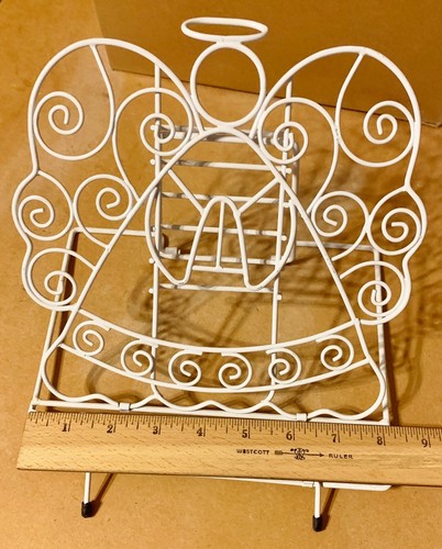 Flawless Collapsible Adjustable Covered Metal Angel Frame Book Holder-w/o Photo - Picture 4 of 7
