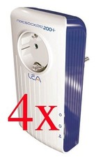 LEA dLAN adapter Powerlan LEA netsocket 200 + dLAN Powerlan network 4 x adapter