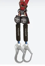 FallTech 72706TB3 Duratech 6' Mini Web Self-retracting Twin Leg Rebar Hooks NEW!