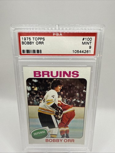1975 Topps Bobby Orr Psa 9