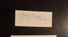 WW2 RAF BATTLE OF BRITAIN HURRICANE PILOT   SIGNED CARD